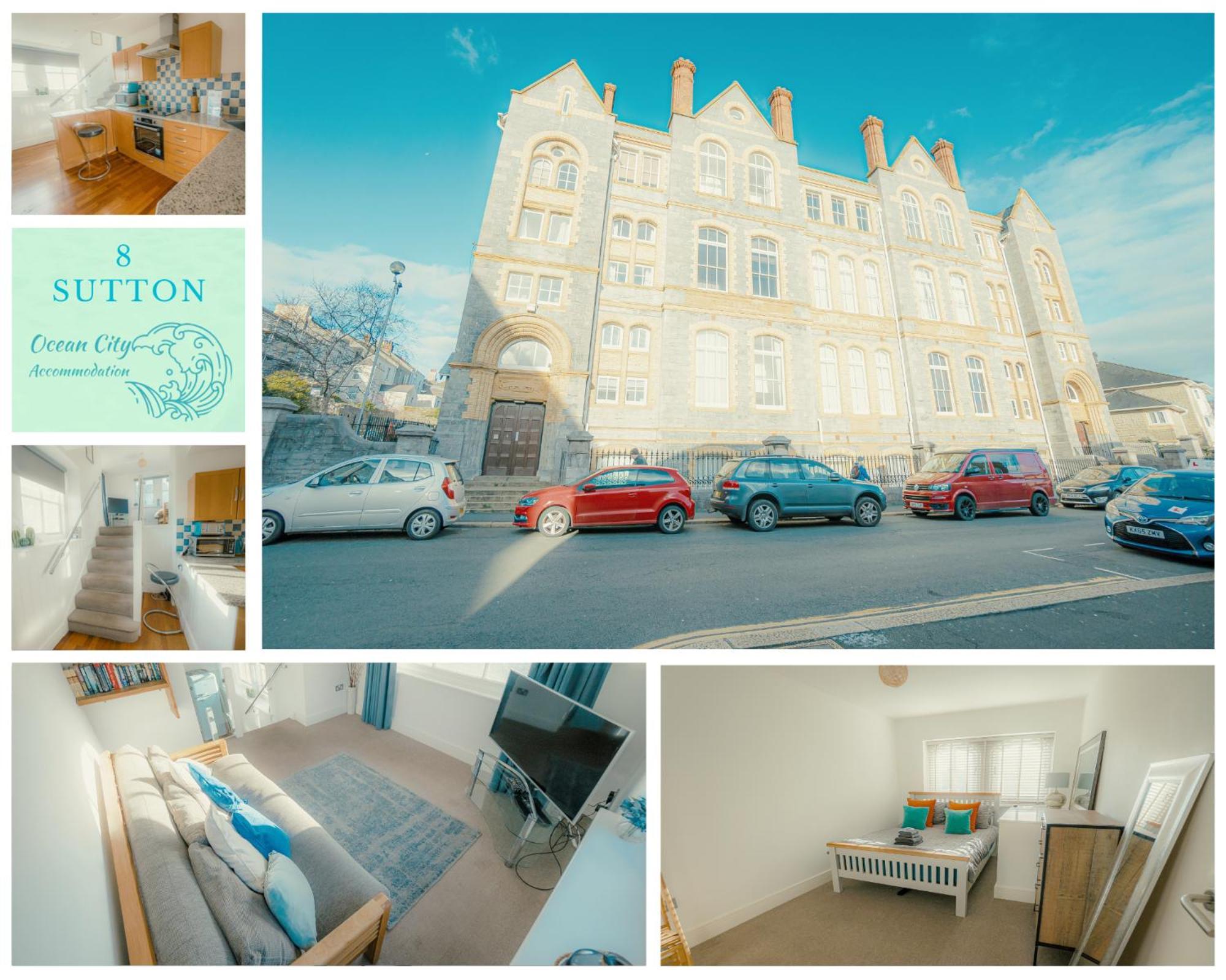Super Duplex With Free Parking Appartement Plymouth Buitenkant foto